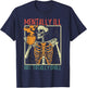 Mentally Ill but Totally Chill Halloween Costume Skeleton T-Shirt - T-Shirt | Navy