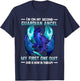 I'm On My Second Guardian Angel My First One Quit Dragon T-Shirt - T-Shirt | Navy