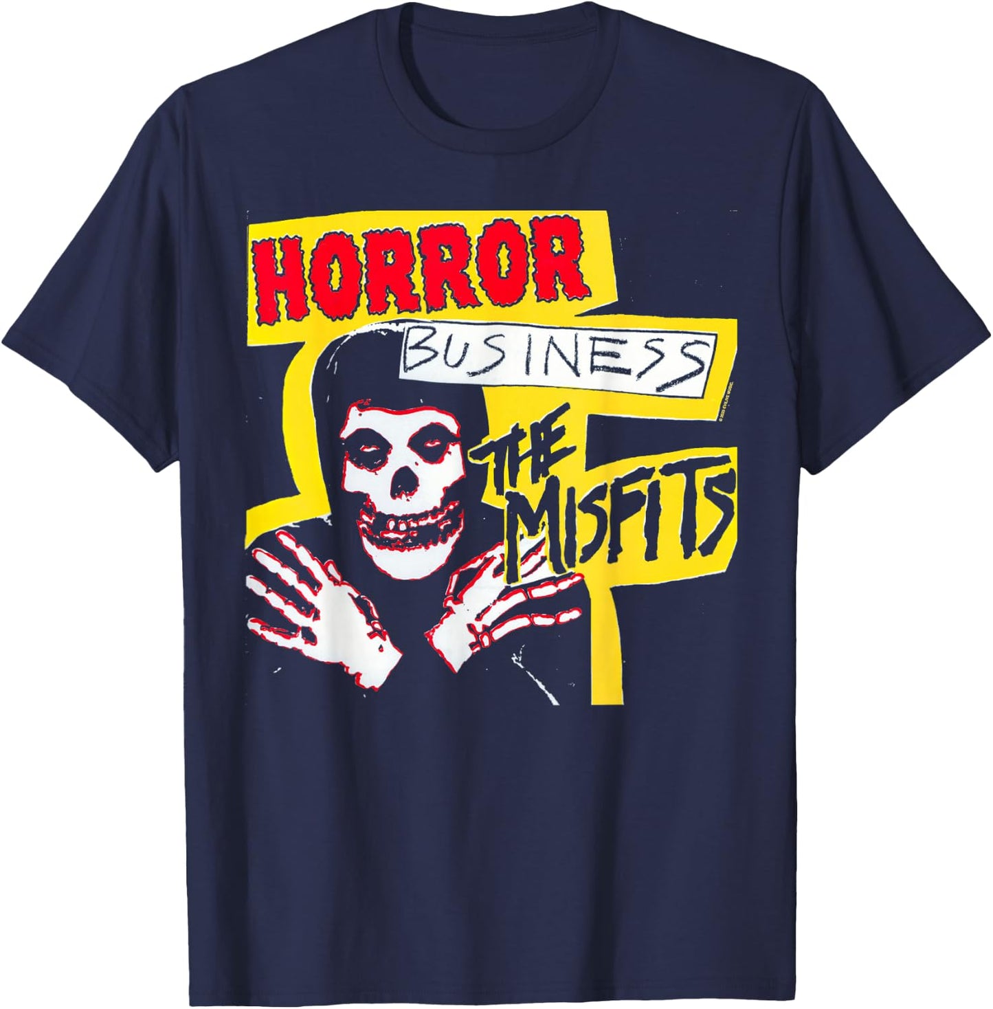 Misfits - Horror Business T-Shirt - T-Shirt | Navy