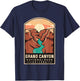 Grand Canyon National Park - Throwback Design - Classic T-Shirt - T-Shirt | Navy