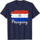 Paraguay Flag Men Women Kids Paraguay Country T-Shirt - T-Shirt | Navy