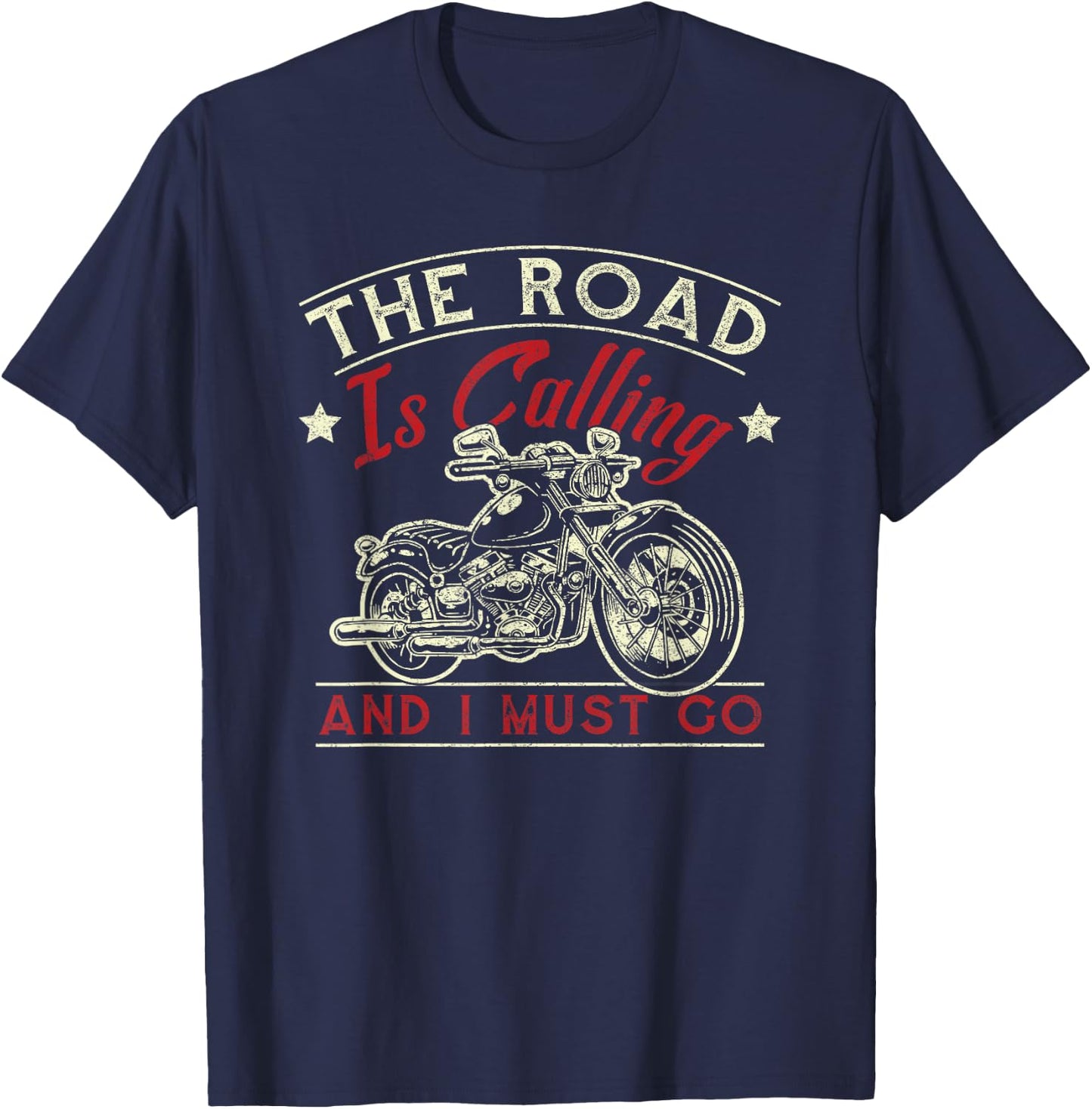 Motorcycle Motorbike Saying Motorcycling Biker T-Shirt - T-Shirt | Navy