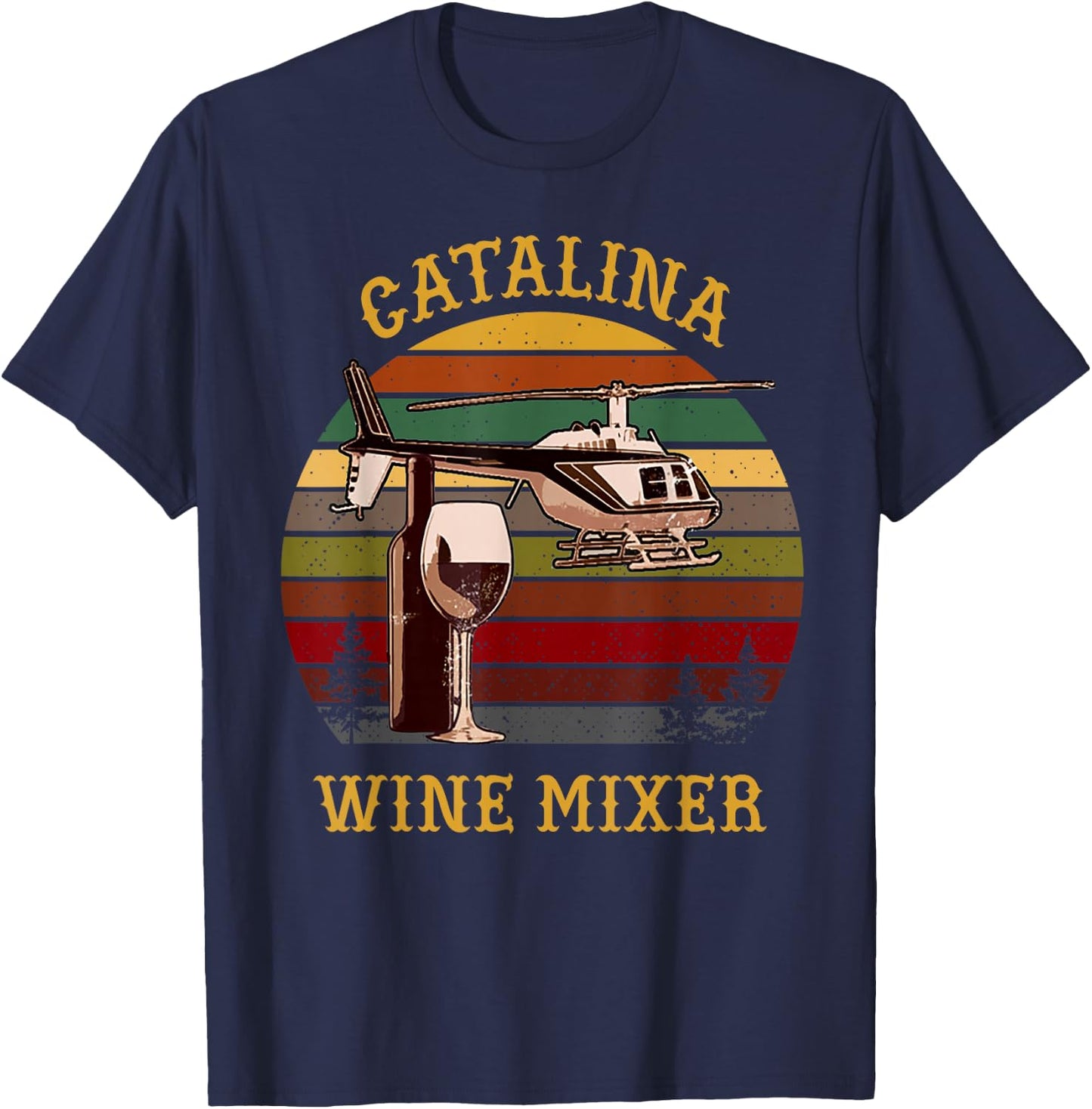 Catalina wine Mixer T Shirt T-Shirt - T-Shirt | Navy
