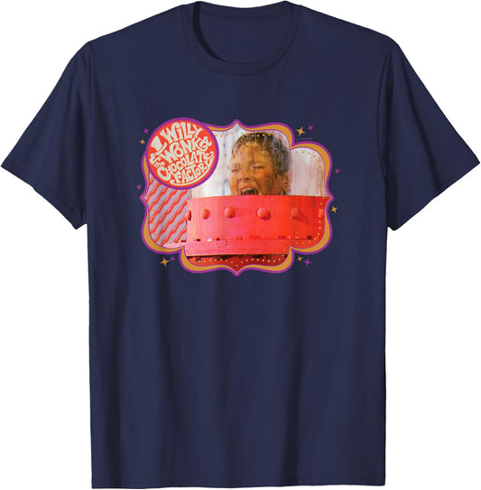 Willy Wonka & The Chocolate Factory - Augustus Gloop T-Shirt - T-Shirt | Navy