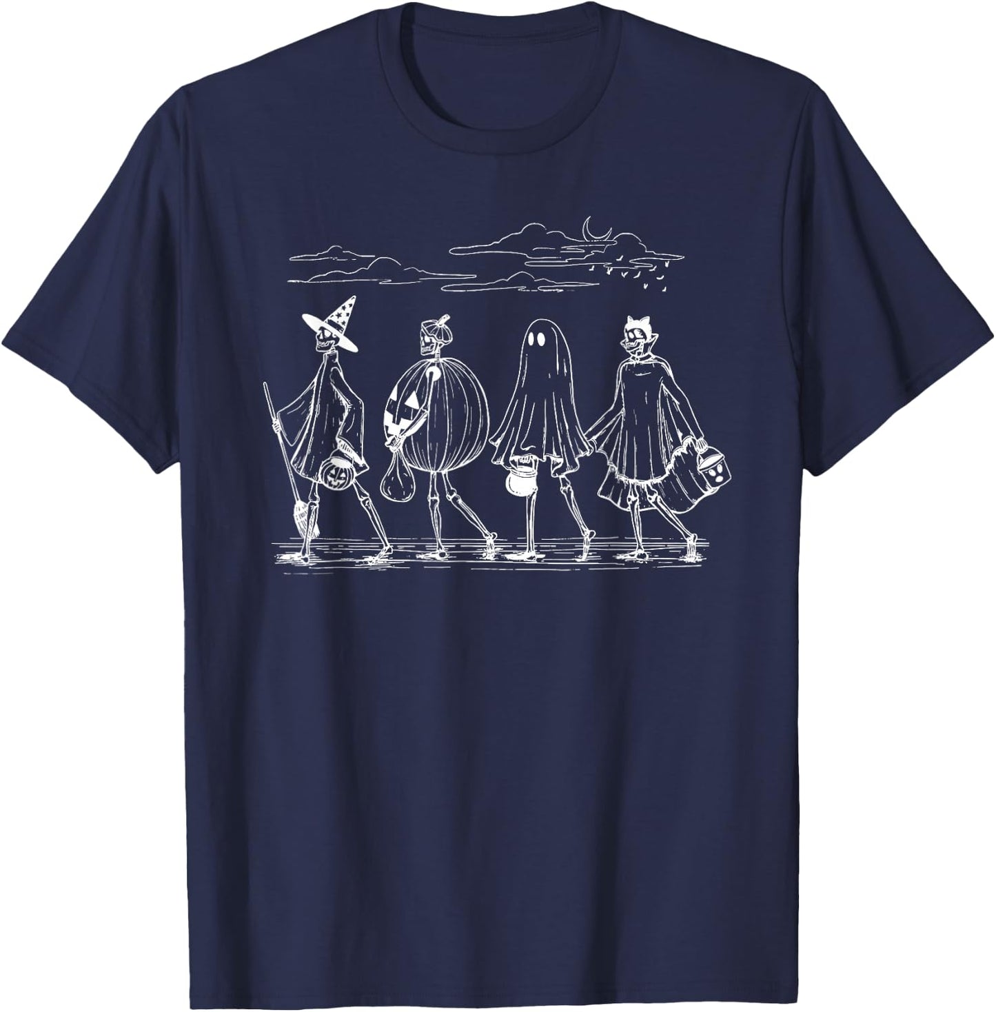 Eagle America Halloween Shirts Men Girls Boys T-Shirt - T-Shirt | Navy