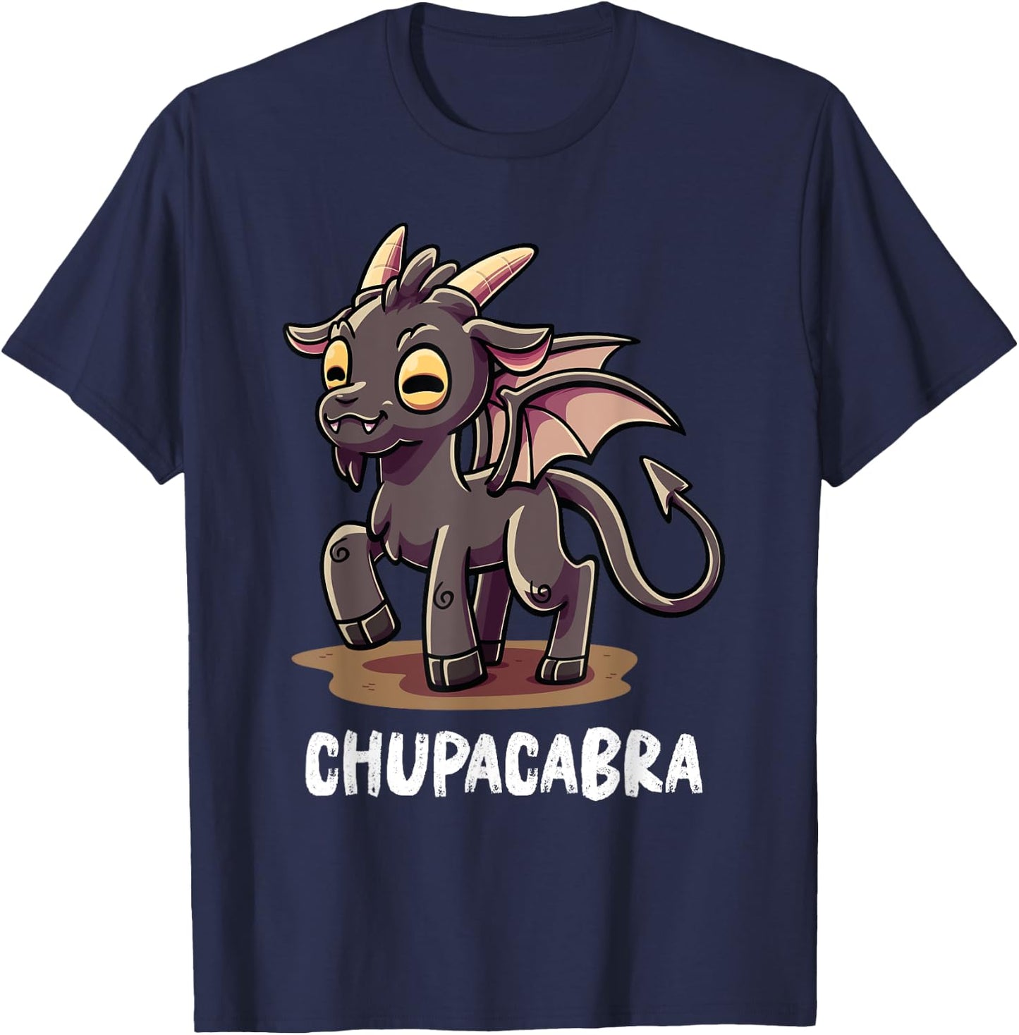 Chupacabra Local Cryptid Shirt Monster Cryptozoology T-Shirt - T-Shirt | Navy