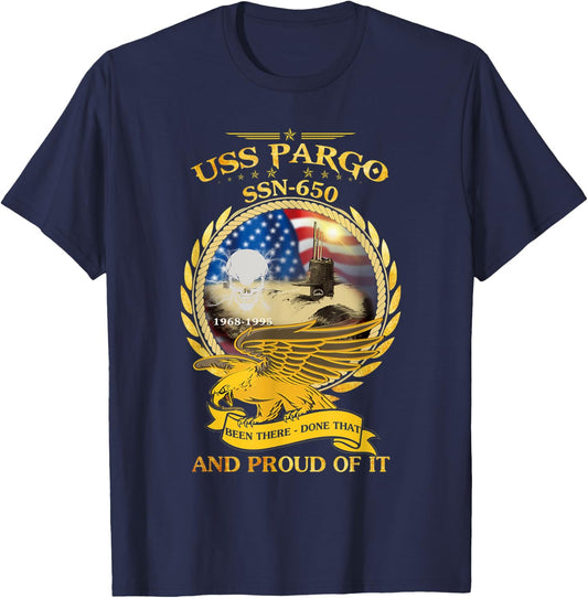 USS Pargo (SSN-650) 1968-1995 T-Shirt - T-Shirt | Navy