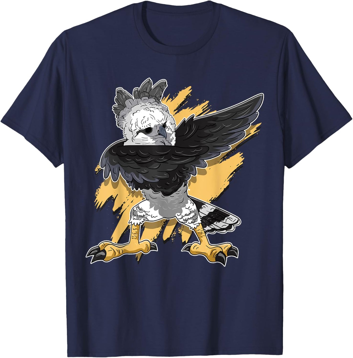 Harpy Eagle Dab Raptor Bird Lover Dabbing Harpy Eagle T-Shirt - T-Shirt | Navy
