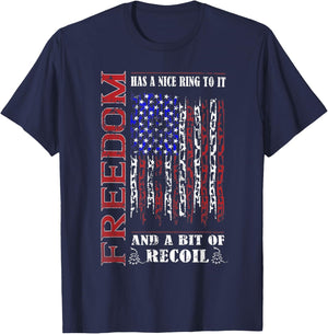 Freedom Has a Nice Ring to it T-Shirt - T-Shirt | Navy