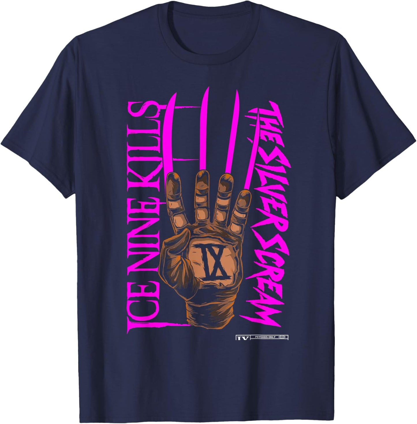 Ice Nine Kills – The Sliver Scream Halloween T-Shirt - T-Shirt | Navy