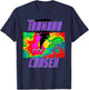 Tornado Hunter Storm Chaser Chasing Tornados F-5 Map T-Shirt - T-Shirt | Navy