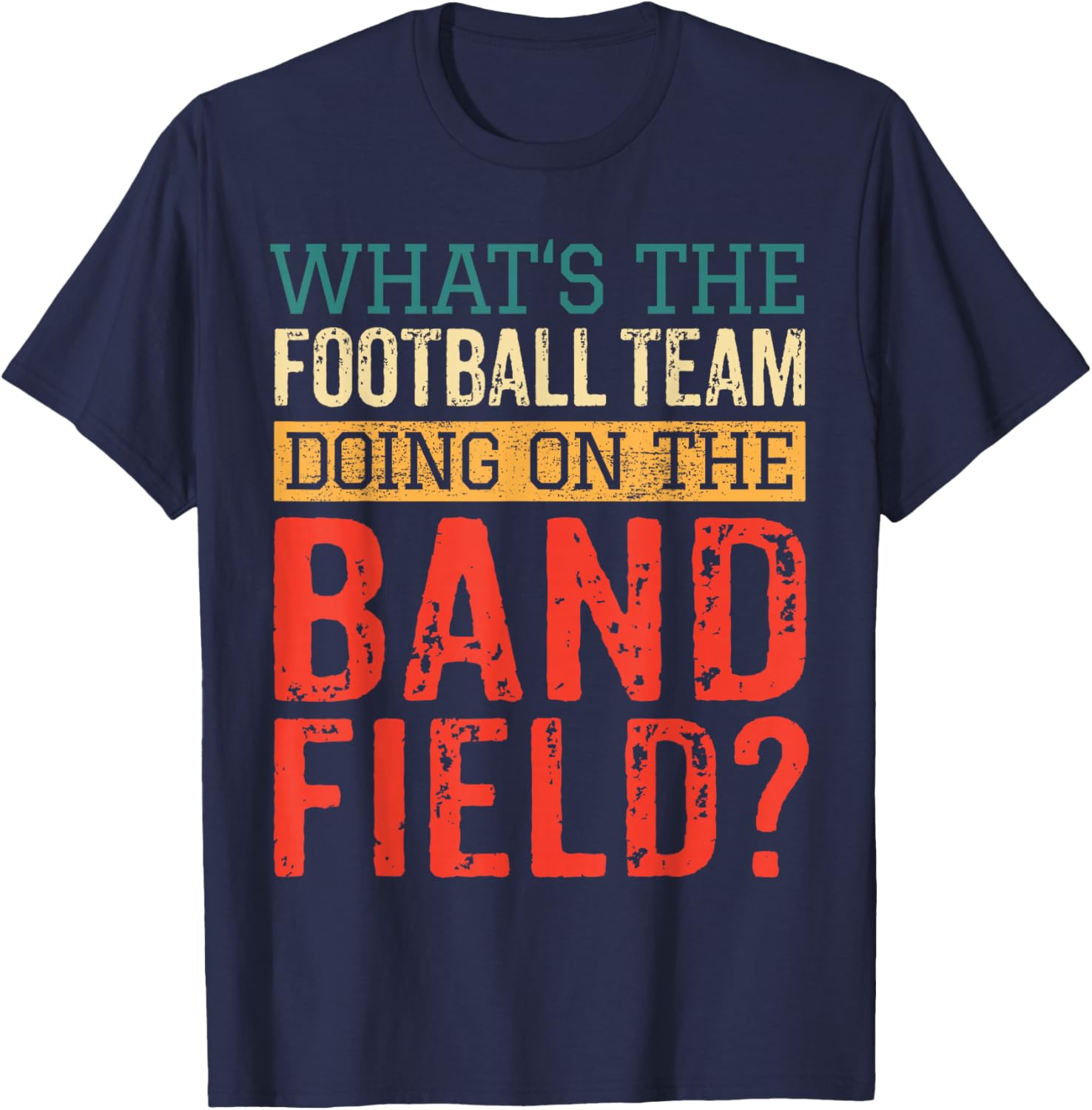 Funny Marching Band T-Shirt - T-Shirt | Navy