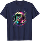 Astronaut Cat Space Cat Galaxy Kitten T-Shirt - T-Shirt | Navy