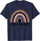 Social Worker School Social Worker Rainbow T-Shirt - T-Shirt | Navy