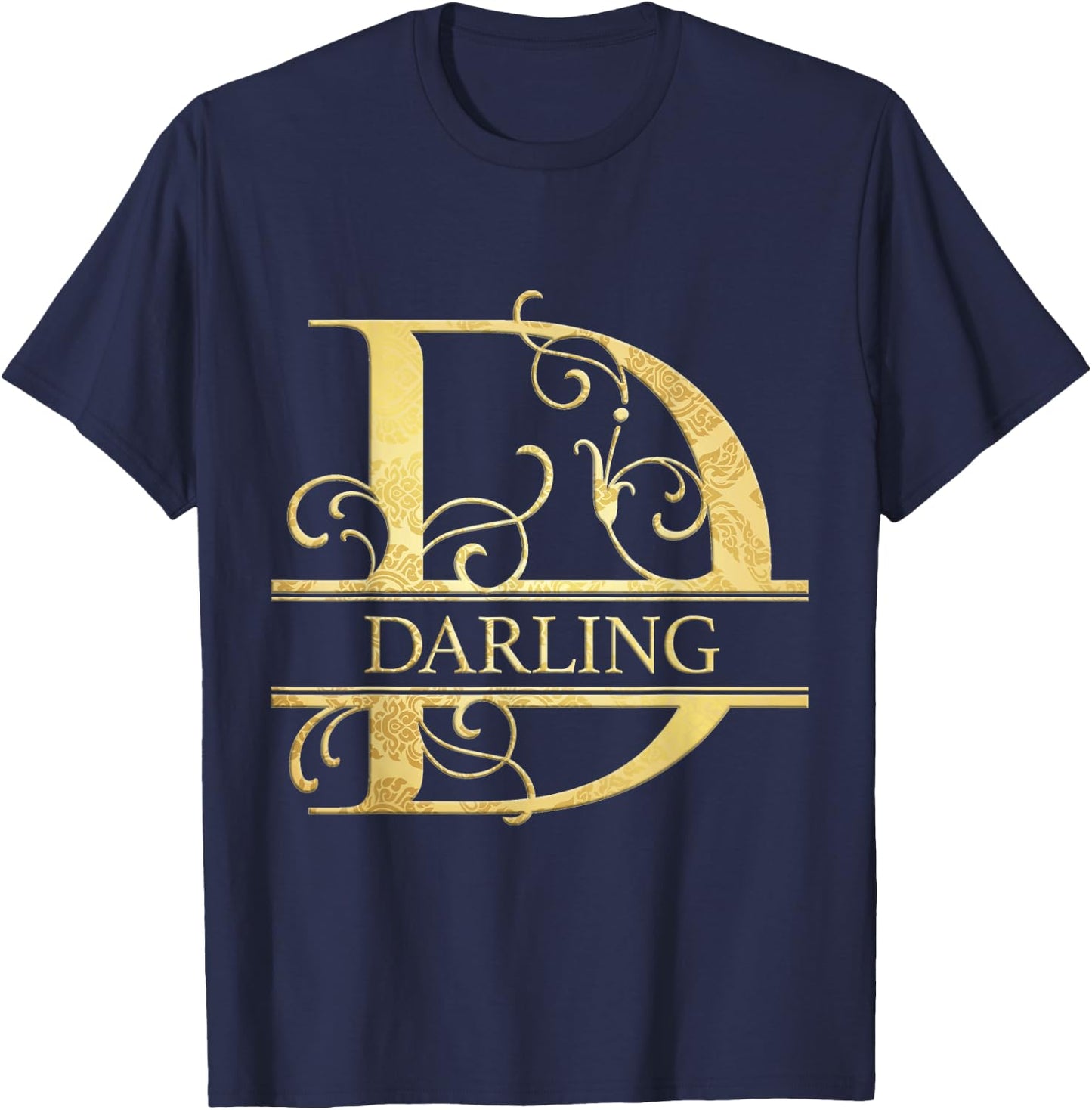 Darling Name T-Shirt - T-Shirt | Navy
