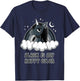 Unicorn Gothic Black is my happy color T-Shirt - T-Shirt | Navy
