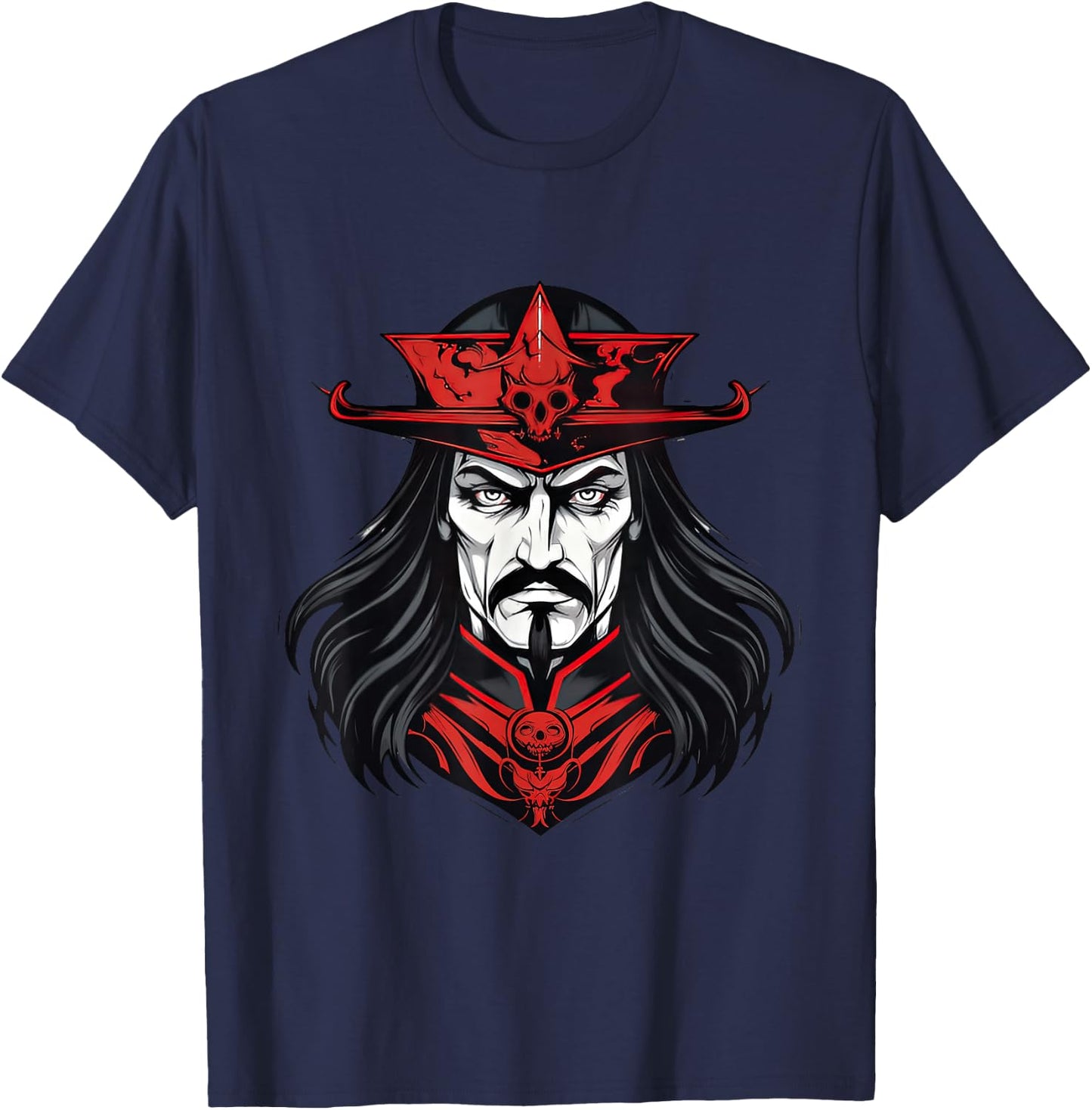 Vlad The Impaler Anime T-Shirt - T-Shirt | Navy