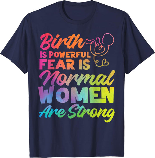 LD Labour And Delivery Nurse Midwife Birth Worker Doula T-Shirt - T-Shirt | Navy