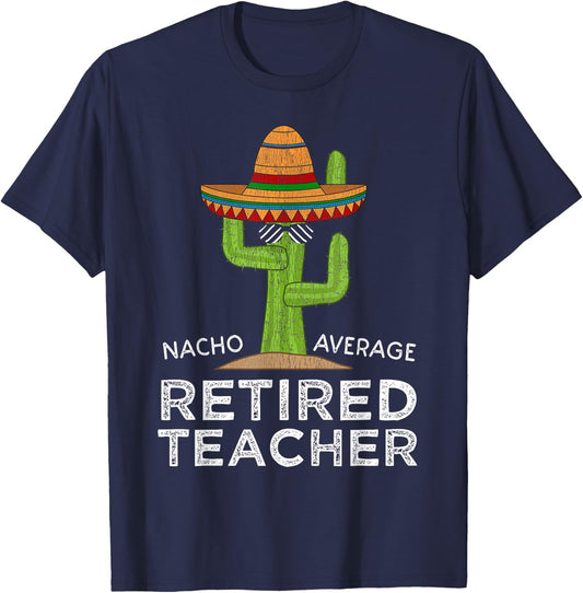 Fun Teaching Retirement Humor Saying | Funny Retired Teacher T-Shirt - T-Shirt | Navy