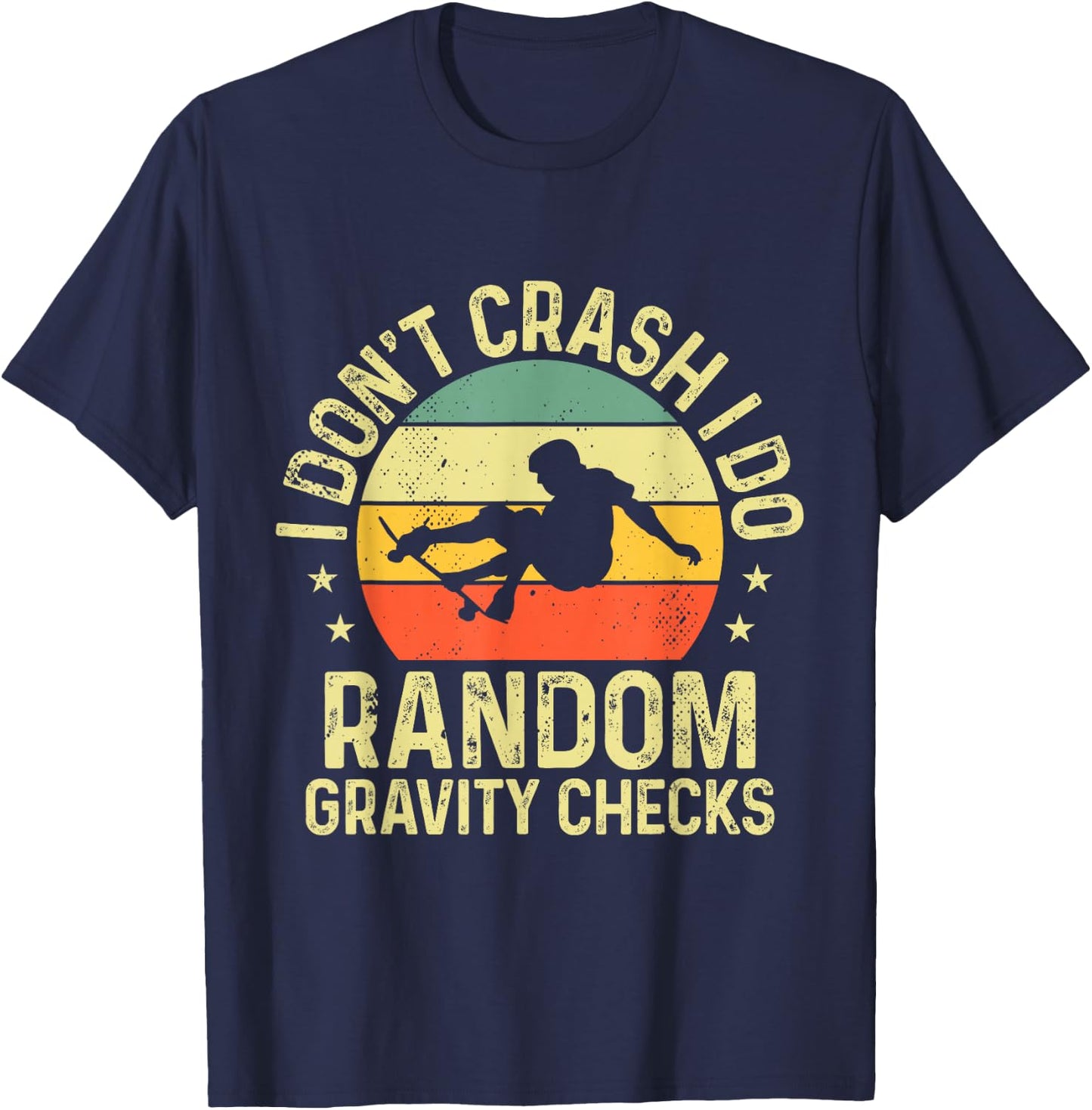 Cool Skateboard Art Women Skateboarding Skate Board T-Shirt - T-Shirt | Navy
