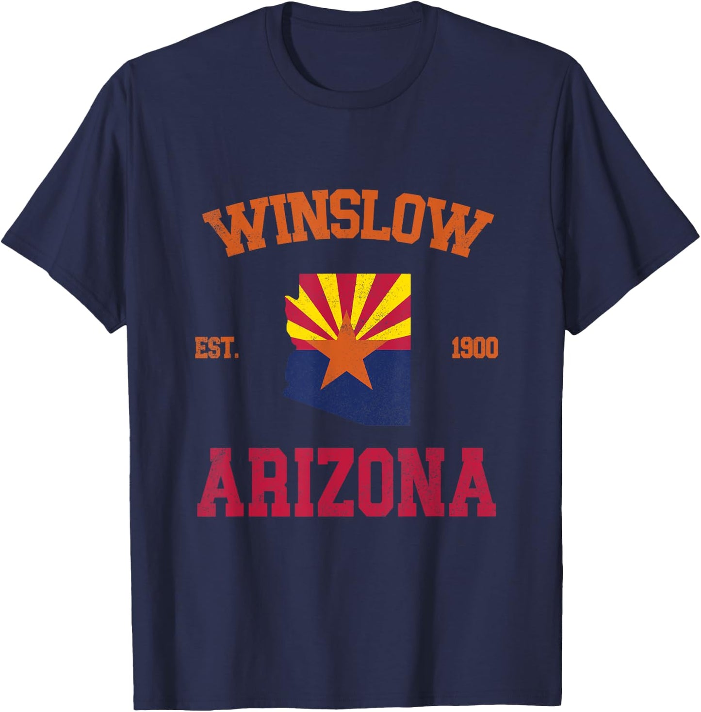 Winslow Arizona T-Shirt - T-Shirt | Navy