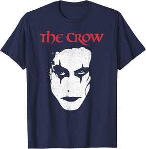 The Crow – Asphalt Big Face T-Shirt - T-Shirt | Navy