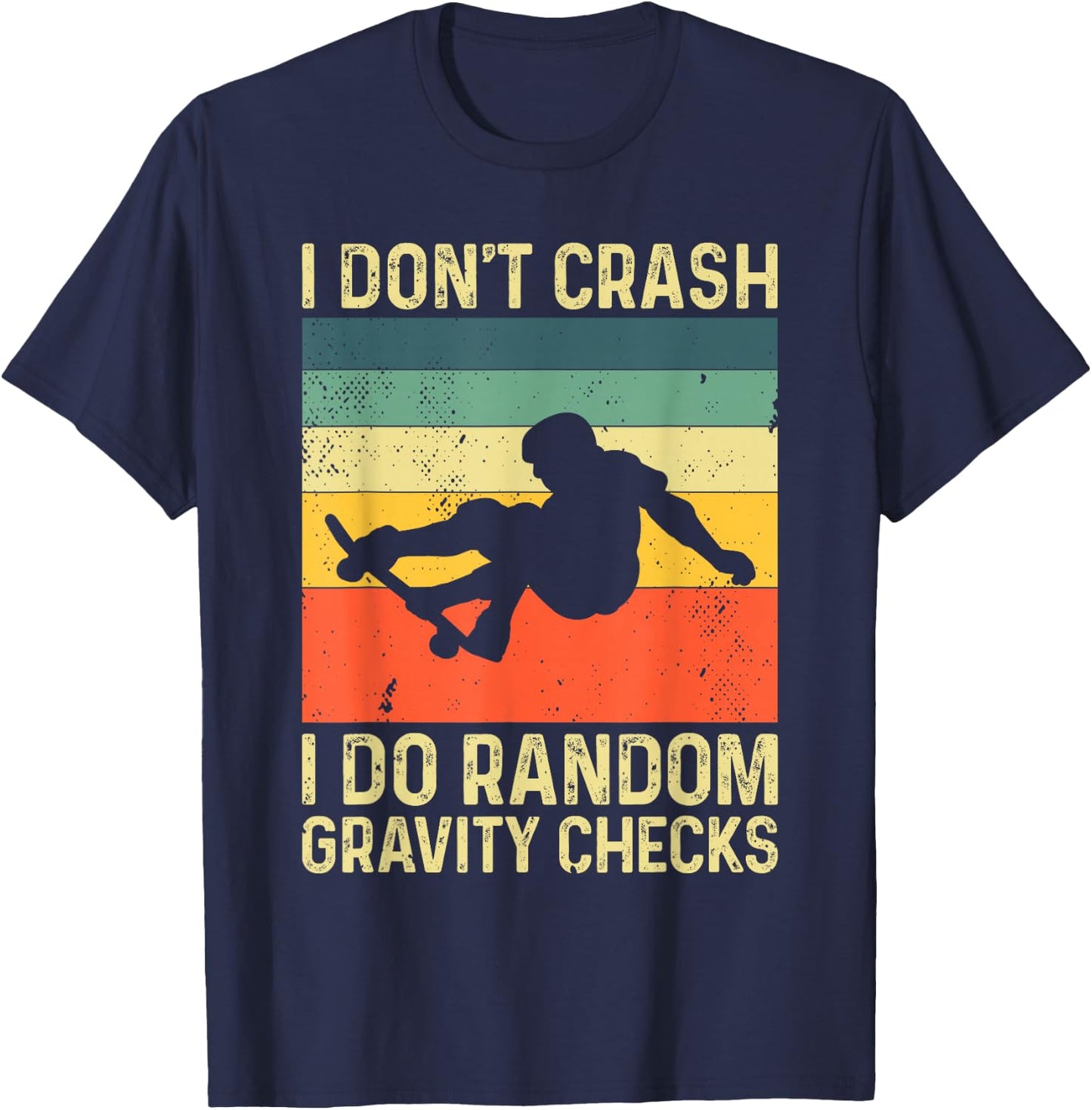 Cool Skateboard Art Women Skateboarding Skate Board T-Shirt - T-Shirt | Navy