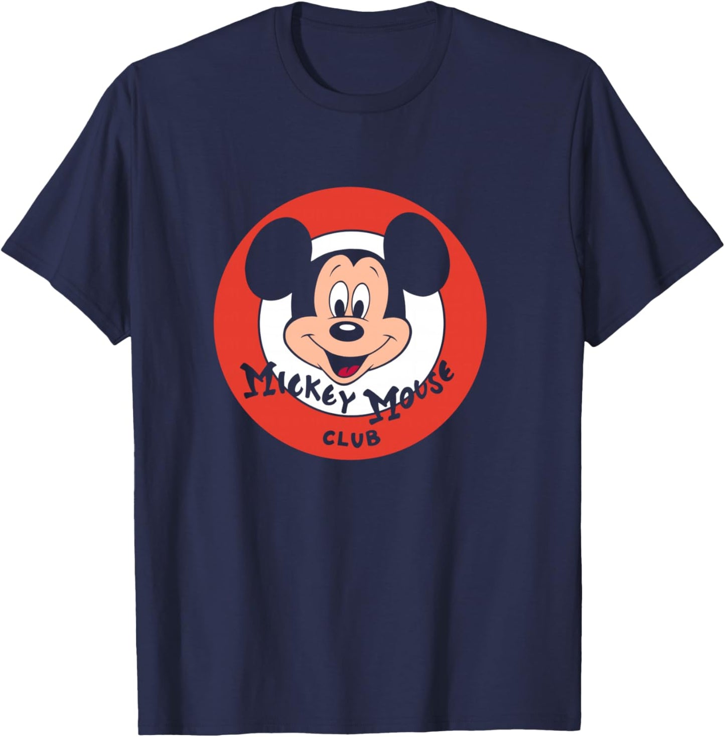 Disney Mickey and Friends Retro Classic Mickey Mouse Club T-Shirt - T-Shirt | Navy