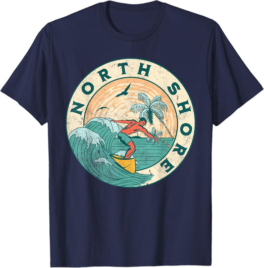 North Shore Hawaii T-Shirt - T-Shirt | Navy