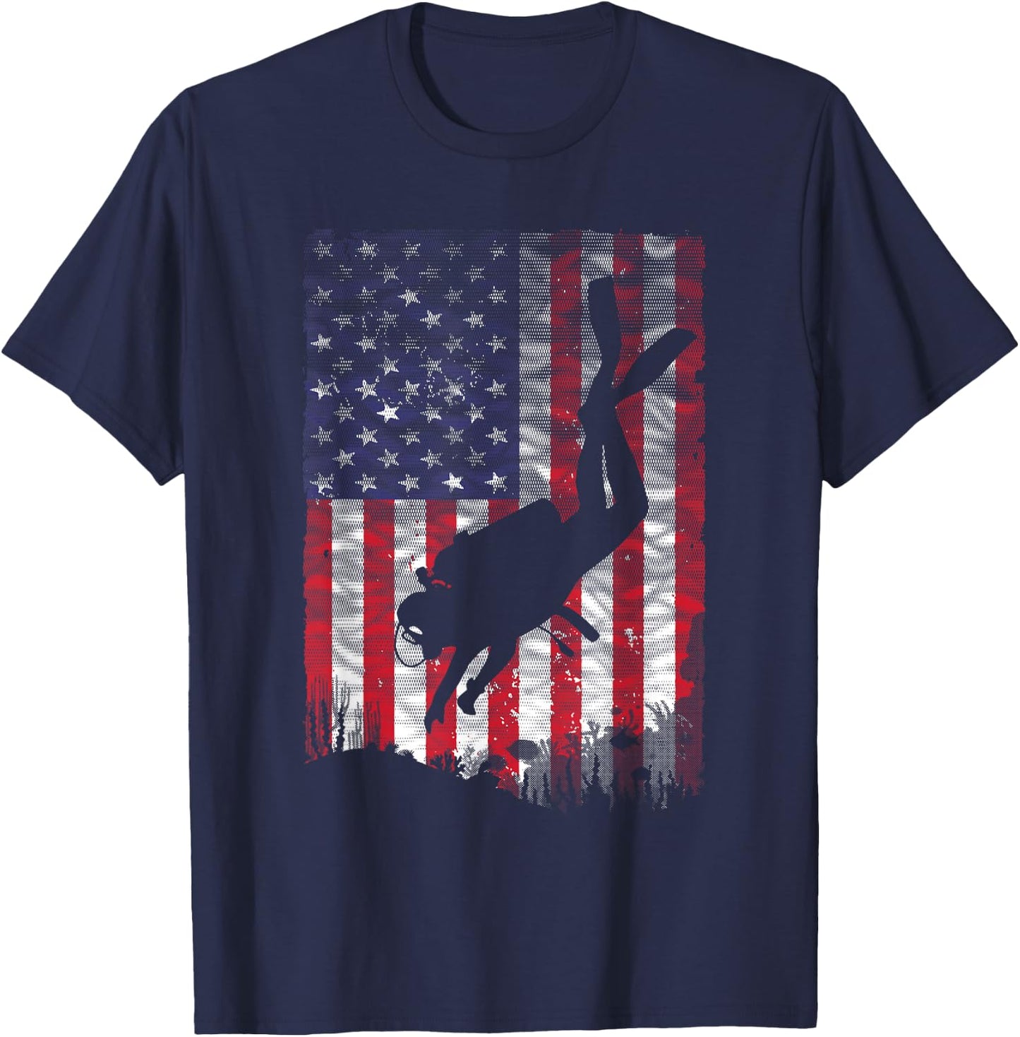 Funny Scuba Diving Design Scuba Dive Coach Deep Sea Diver T-Shirt - T-Shirt | Navy