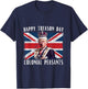 Happy Treason Day USA July 4th British T-Shirt - T-Shirt | Navy