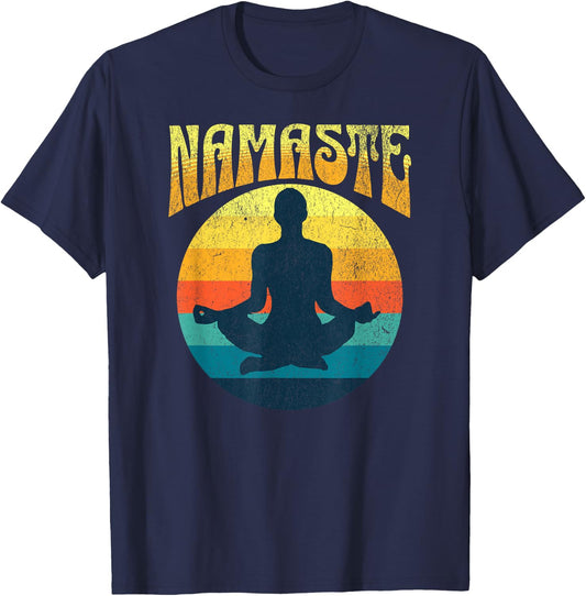 Namaste T-Shirt - T-Shirt | Navy