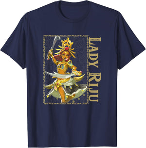 The Legend of Zelda: Breath of the Wild Lady Riju Pure Hero T-Shirt - T-Shirt | Navy