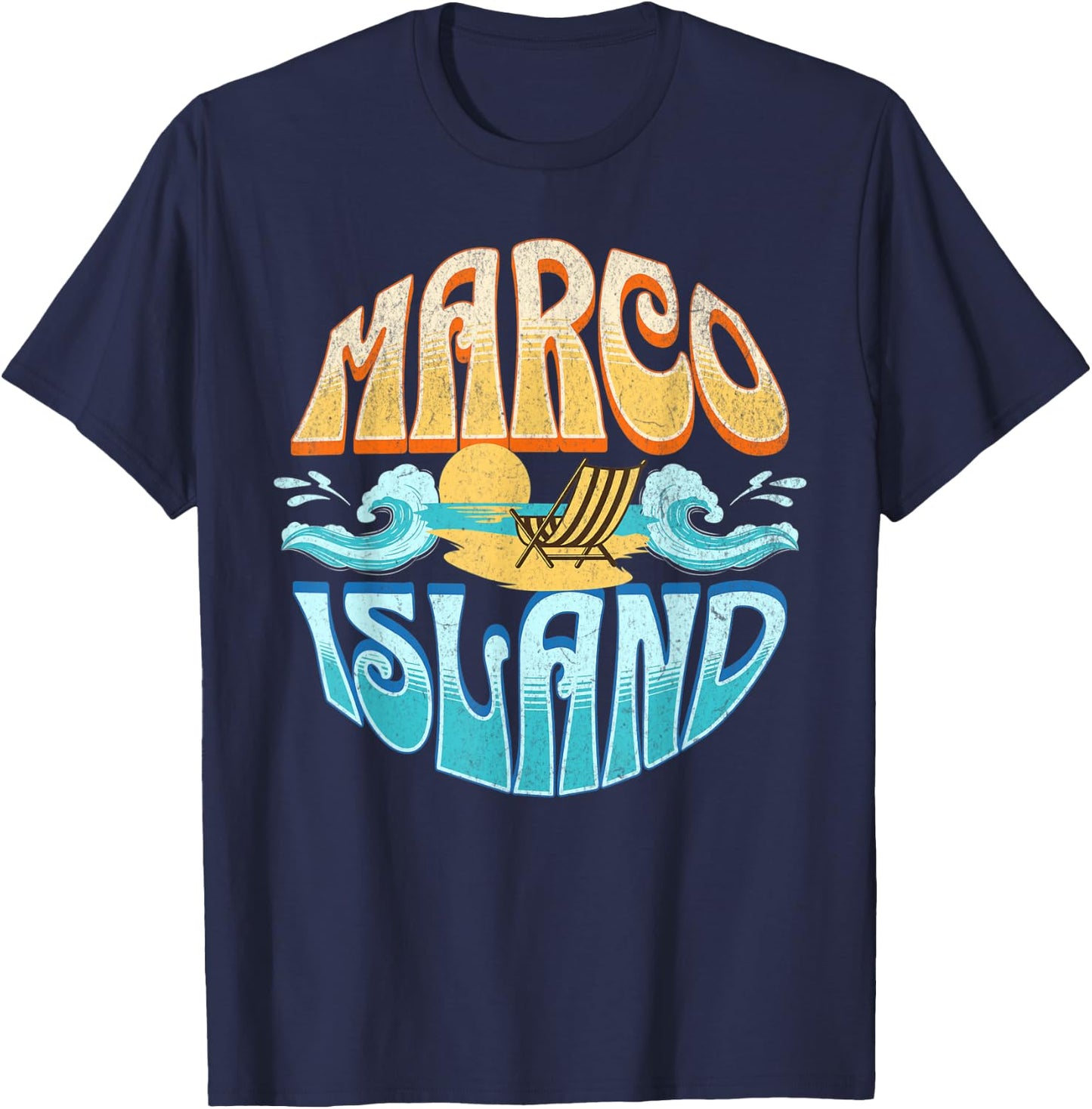 Marco Island T-Shirt - T-Shirt | Navy