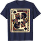 King & Queen Black Love African American Couples Marriage T-Shirt - T-Shirt | Navy
