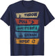 Throw Pull Hope it‘s not a Grenade Repeat Magnet Fishing T-Shirt - T-Shirt | Navy