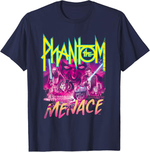 Star Wars: The Phantom Menace Band T-Shirt - T-Shirt | Navy