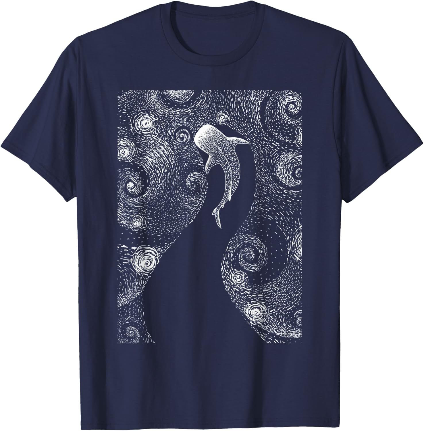 Diving With Whale Sharks Whale Shark T-Shirt - T-Shirt | Navy