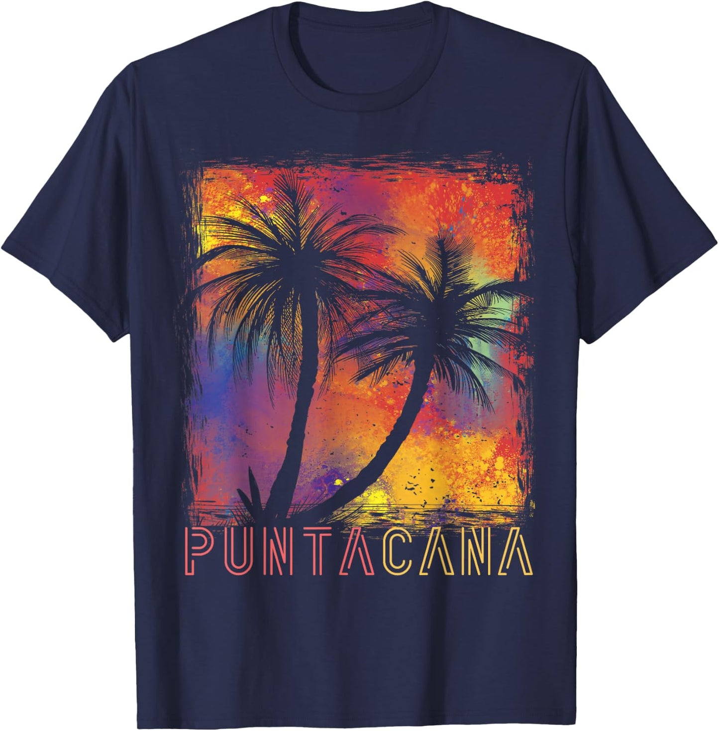 Punta Cana Vacation Dominican Beach Women T-Shirt - T-Shirt | Navy