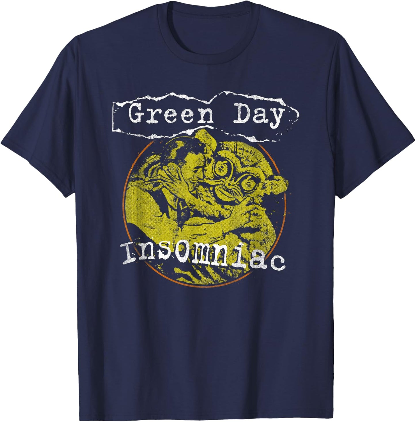 Green Day Free Hugs T-Shirt - T-Shirt | Navy