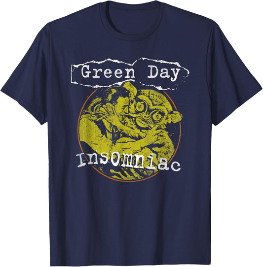Green Day Free Hugs T-Shirt - T-Shirt | Navy