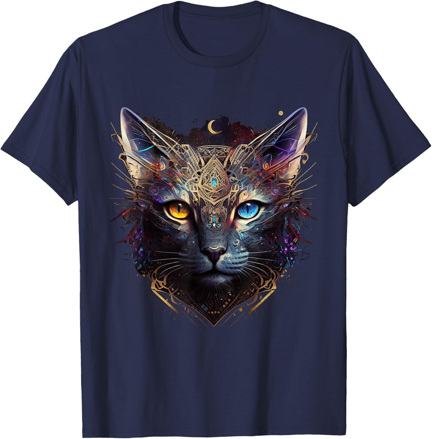Cat Animal Lover Animal Cat T-Shirt - T-Shirt | Navy
