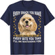 Every Snack You Make Funny American Cocker Spaniel Lovers T-Shirt - T-Shirt | Navy