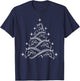 Horse Christmas Tree, Horse Rider Costume, Christmas T-Shirt - T-Shirt | Navy