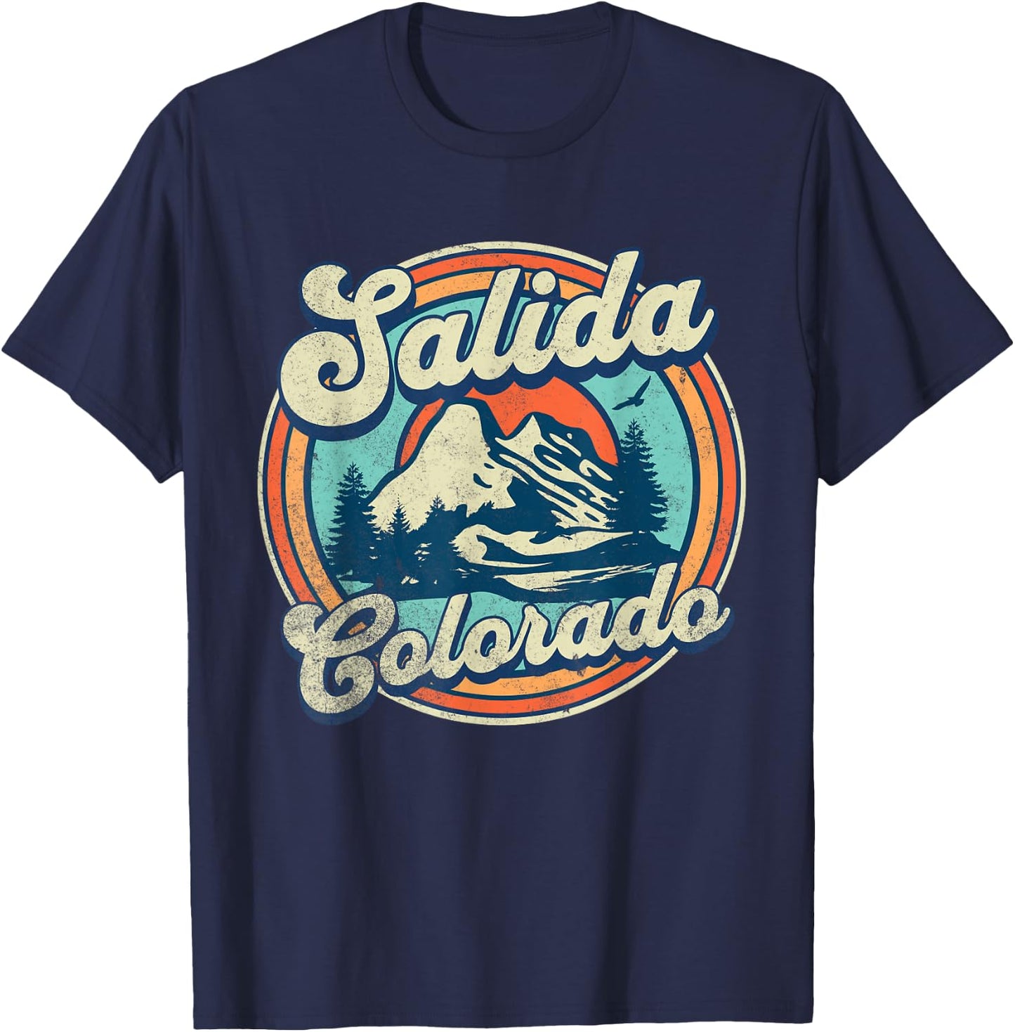 Salida Colorado T-Shirt - T-Shirt | Navy