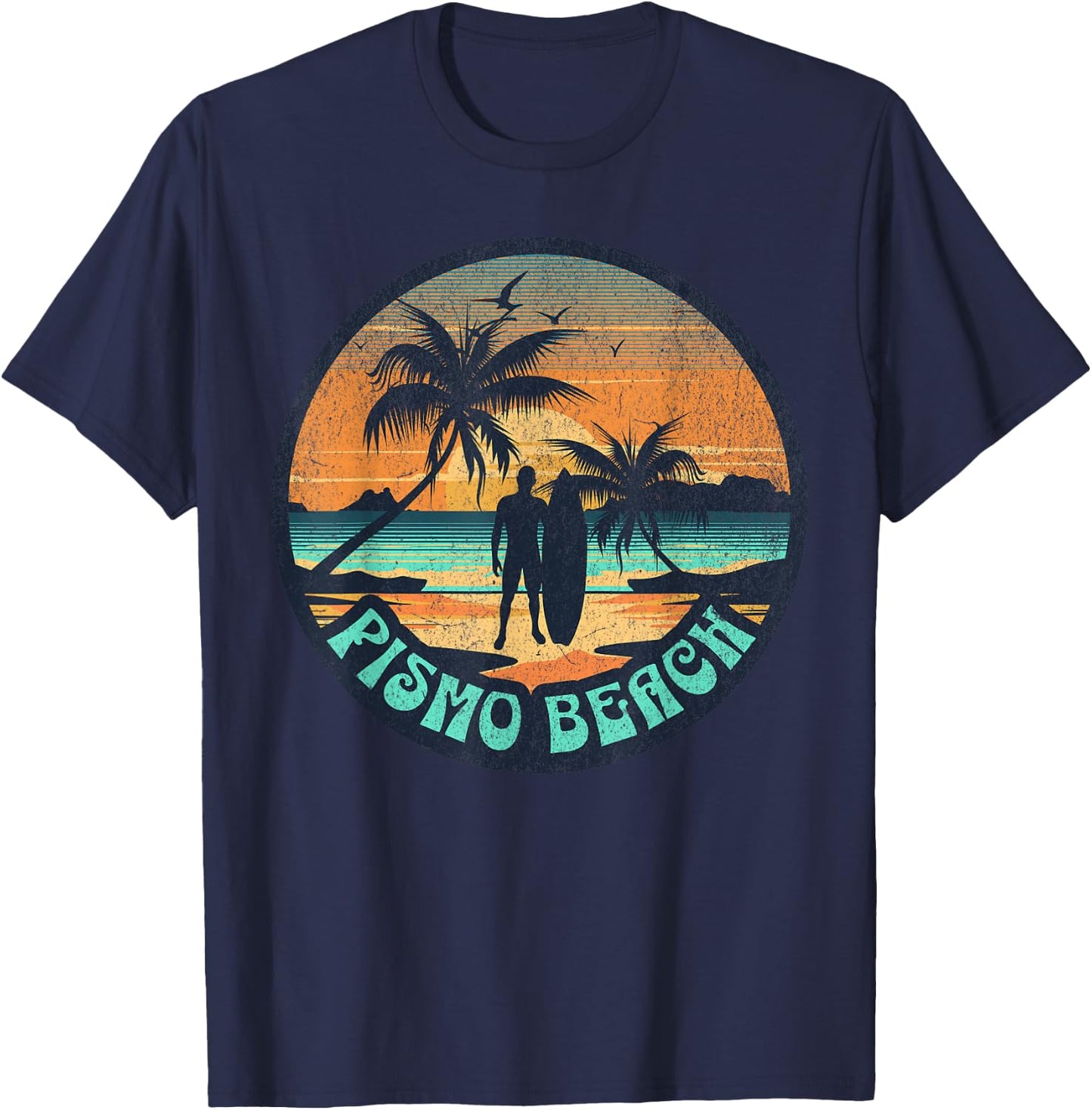 Pismo Beach T-Shirt - T-Shirt | Navy