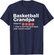 Basketball Grandpa Definition T-Shirt - T-Shirt | Navy