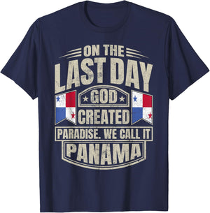 Panamanian Men & Women Panama T-Shirt - T-Shirt | Navy