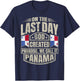 Panamanian Men & Women Panama T-Shirt - T-Shirt | Navy