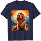 Dog Cocker Spaniel Men Women Kids T-Shirt - T-Shirt | Navy